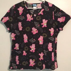 Care Bear Scrub top